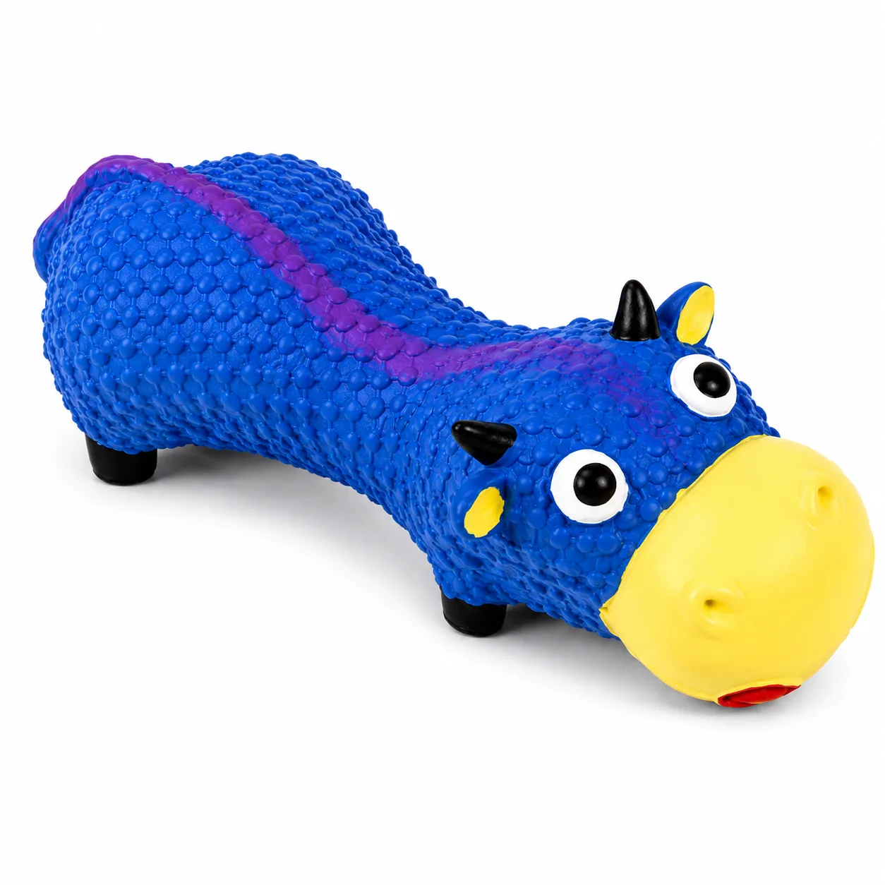 Blue Cow Squeaky Latex Toy – The Ultimate Soft & Safe Companion for Your Puppy